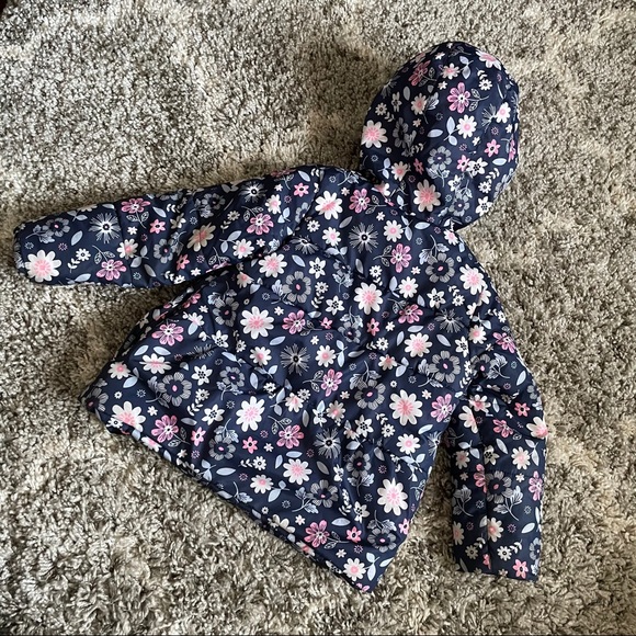 Carter's "Just One You" Navy and Floral Coat - Picture 7 of 7